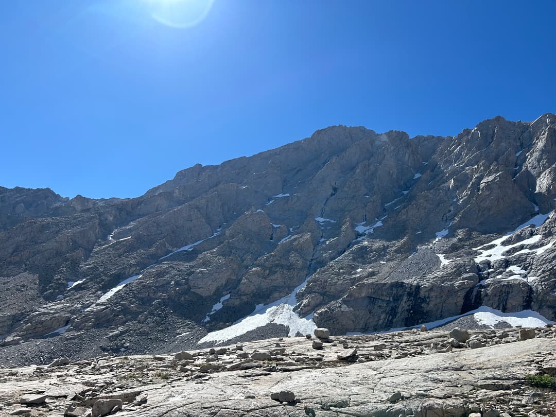 North face of Mt. Williamson